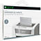 Package with shredder oil sheets, with a shredder in the background.