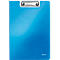 LEITZ® klemmap Active Wow, A4, PP, met klembeugel, blauw