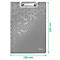 LEITZ® klemmap Active Wow, A4, PP, met klembeugel, ijsblauw
