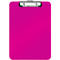 LEITZ® Klemmbrett WOW 3971, DIN A4, Polystyrol, mit Aufhängeöse, pink