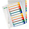LEITZ® kunststof indexbladen extra breed, cijferindex, cijfers 1-10, nr. 1293