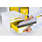 LEITZ® Ladebak WOW CUBE 5213, 4 laden, DIN A4, polystyreen, geel, met een gele kleur.