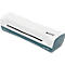 Leitz lamineermachine iLAM Home A4 EU, tot A4, voor folies met een dikte van 75-125 µm, 300 mm/min, incl. film starter kit, wit-grijs