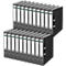 LEITZ® Map 1015, DIN A4, rugbreedte 52 mm, 20 stuks, zwart
