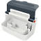 Leitz® mobile Aufbewahrungsbox Cosy, Tragegriff & Deckel, bis A4, grau