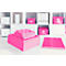 LEITZ notitieboekje WOW 4628, A5, geruit, roze