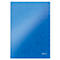 LEITZ Notizbuch WOW 4625, DIN A4, liniert, blau