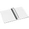 LEITZ® Office Collegeblock 445800 DIN A5, laminierter Einband, kariert, rot