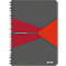 LEITZ® Office Collegeblock 449800 DIN A5, PP, kariert, rot