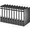 LEITZ® ordner 1007/1008, A4, rugbreedte 52 mm, 10 stuks, zwart