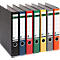 LEITZ® Ordner 1050, DIN A4, Rückenbreite 52 mm, Griffloch, geklebtes Rückenschild, klimaneutral, Hartpappe, 20 Stück, schwarz