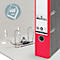 LEITZ® ordner 1080, A4, rugbreedte 80 mm, rood