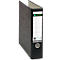 LEITZ® Ordner 1080, DIN A4, Rückenbreite 80 mm, Griffloch, geklebtes Rückenschild, klimaneutral, Hartpappe, 1 Stück, schwarz
