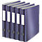 LEITZ® ordner Active Style, A4, rugbreedte 65 mm, 5 stuks, titaniumblauw