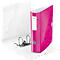 LEITZ® Ordner Active WOW, DIN A4, Rückenbreite 82 mm, pink