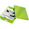 LEITZ® Organisationsbox Click + Store, mittel, grün