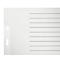 LEITZ® papieren indexbladen, A4 halfhoog, blanco (15 bladen), nr. 1224