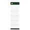 LEITZ® papieren rugetiketten, rugbreedte 80 mm, insteekbaar etiket, 10 stuks