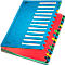 Leitz Pult-Ordner A4, mit 24 Fächern, aus langlebigem Karton, blau