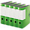 LEITZ® Qualitätsordner SOLID, DIN A4, Rückenbreite 82 mm, 5 Stück, hellgrün