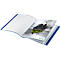 Leitz® Recycle documentenhouder, A4, 40 documentvakken, tot 2 vel/omslag, rugetiket, 100% recyclebaar, kunststof, blauw