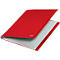 Leitz® Recycle documentenhouder, A4, 40 documentvakken, tot 2 vel/omslag, rugetiket, 100% recyclebaar, kunststof, rood