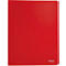 Leitz® Recycle documentenhouder, A4, 40 documentvakken, tot 2 vel/omslag, rugetiket, 100% recyclebaar, kunststof, rood