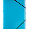 Leitz® Recycle map, A4, 12 vakken met blanco tabbladen, inhoudsopgave, elastieksluiting, 100% recyclebaar, karton, blauw