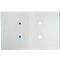 Leitz® Recycle map, A4, 12 vakken met blanco tabbladen, inhoudsopgave, elastieksluiting, 100% recyclebaar, karton, blauw