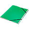 Leitz® Recycle map, A4, 12 vakken met blanco tabbladen, inhoudsopgave, elastieksluiting, 100% recyclebaar, karton, groen