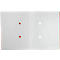Leitz® Recycle map, A4, 12 vakken met blanco tabbladen, inhoudsopgave, elastieksluiting, 100% recyclebaar, karton, rood