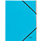 Leitz® Recycle map, A4, 6 vakken met blanco tabbladen, inhoudsopgave, elastieksluiting, 100% recyclebaar, karton, blauw