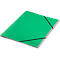 Leitz® Recycle map, A4, 6 vakken met blanco tabbladen, inhoudsopgave, elastieksluiting, 100% recyclebaar, karton, groen