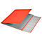 Leitz® Recycle map, A4, 6 vakken met blanco tabbladen, inhoudsopgave, elastieksluiting, 100% recyclebaar, karton, rood