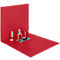 LEITZ® Recycle ordner, A4, rugbreedte 50 mm, 180° hefboommechanisme, rugetiket &amp; vingergat, 100% recyclebaar, rood