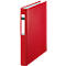LEITZ® ringmap, A4, 4-voudig ringmechanisme, rugbreedte 40 mm, extra breed, rood