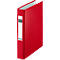LEITZ® ringmap, A5, 2-voudig ringmechanisme, rugbreedte 40 mm, rood