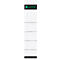 LEITZ® Rückenschild, Rückenbreite 50 mm, selbstklebend, 10 Stück, grau