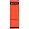 LEITZ® Rückenschild, Rückenbreite 80 mm, selbstklebend, 10 Stück, rot