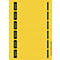 LEITZ® Rückenschilder kurz, PC-beschriftbar, Rückenbreite 50 mm, selbstklebend, 150 St., gelb
