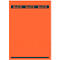 LEITZ® Rückenschilder lang, PC-beschriftbar, Rückenbreite 80 mm, selbstklebend 75 St., rot