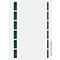 LEITZ® rugetiketten kort, via pc beletterbaar, rugbreedte 50 mm, zelfklevend, 150 st., grijs