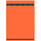 LEITZ® rugetiketten lang, via pc beletterbaar, rugbreedte 50 mm, zelfklevend 125 st., rood