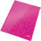LEITZ Schnellhefter WOW, DIN A4, rosa