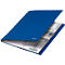 Leitz® Sichtbuch Recycle, A4, 20 dokumentenechte Sichthüllen, bis zu 2 Blatt/Hülle, Rückenschild, CO2-neutral, 100 % recycelbar, Kunststoff, blau