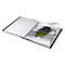 Leitz® Sichtbuch Recycle, A4, 20 dokumentenechte Sichthüllen, bis zu 2 Blatt/Hülle, Rückenschild, CO2-neutral, 100 % recycelbar, Kunststoff, schwarz