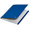 Leitz® Sichtbuch Recycle, A4, 40 dokumentenechte Sichthüllen, bis zu 2 Blatt/Hülle, Rückenschild, CO2-neutral, 100 % recycelbar, Kunststoff, blau