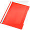 LEITZ® snelhechter 4191, A4, pvc, 25 stuks, lichtrood