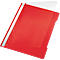 LEITZ® snelhechter 4191, A4, pvc, 25 stuks, rood