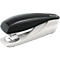 Black and white stapler by Leitz. Top black, bottom white.